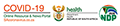Link to official South African Covid-19 portal